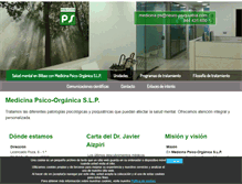 Tablet Screenshot of neuro-psiquiatria.com